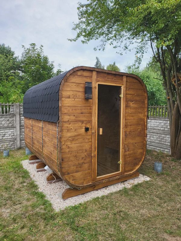 Sauna Quadro z przebieralnią, WarmEscape